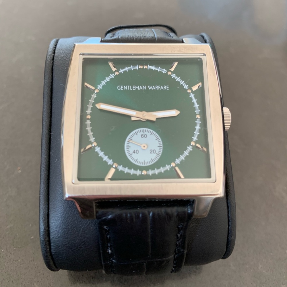 Gentlemen Warfare Steel Case Wristwatch